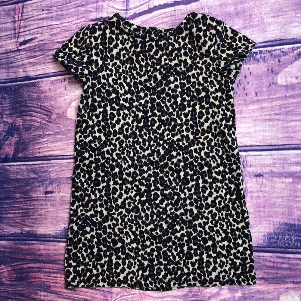 Toddler Girls Leopard Print Dress *SALE ITEM